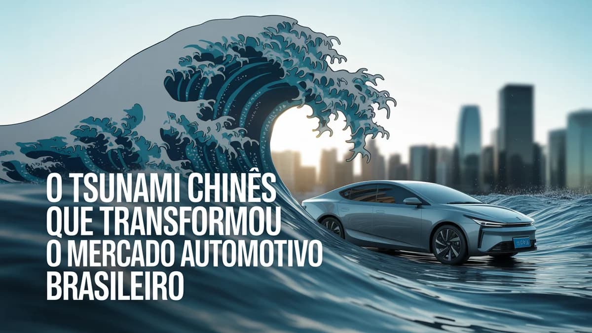 O tsunami chinês que transformou o mercado automotivo brasileiro